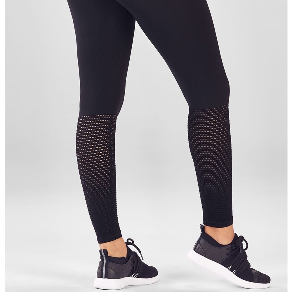 Fabletics seamless high waisted mesh legging